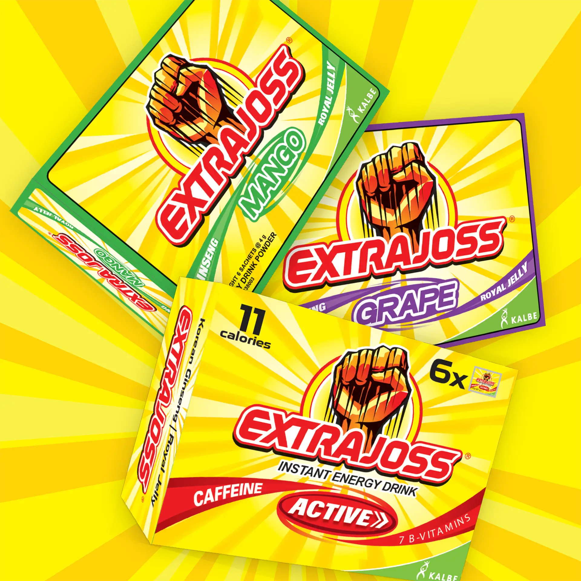 Extra Joss mix pack – 3 smaken